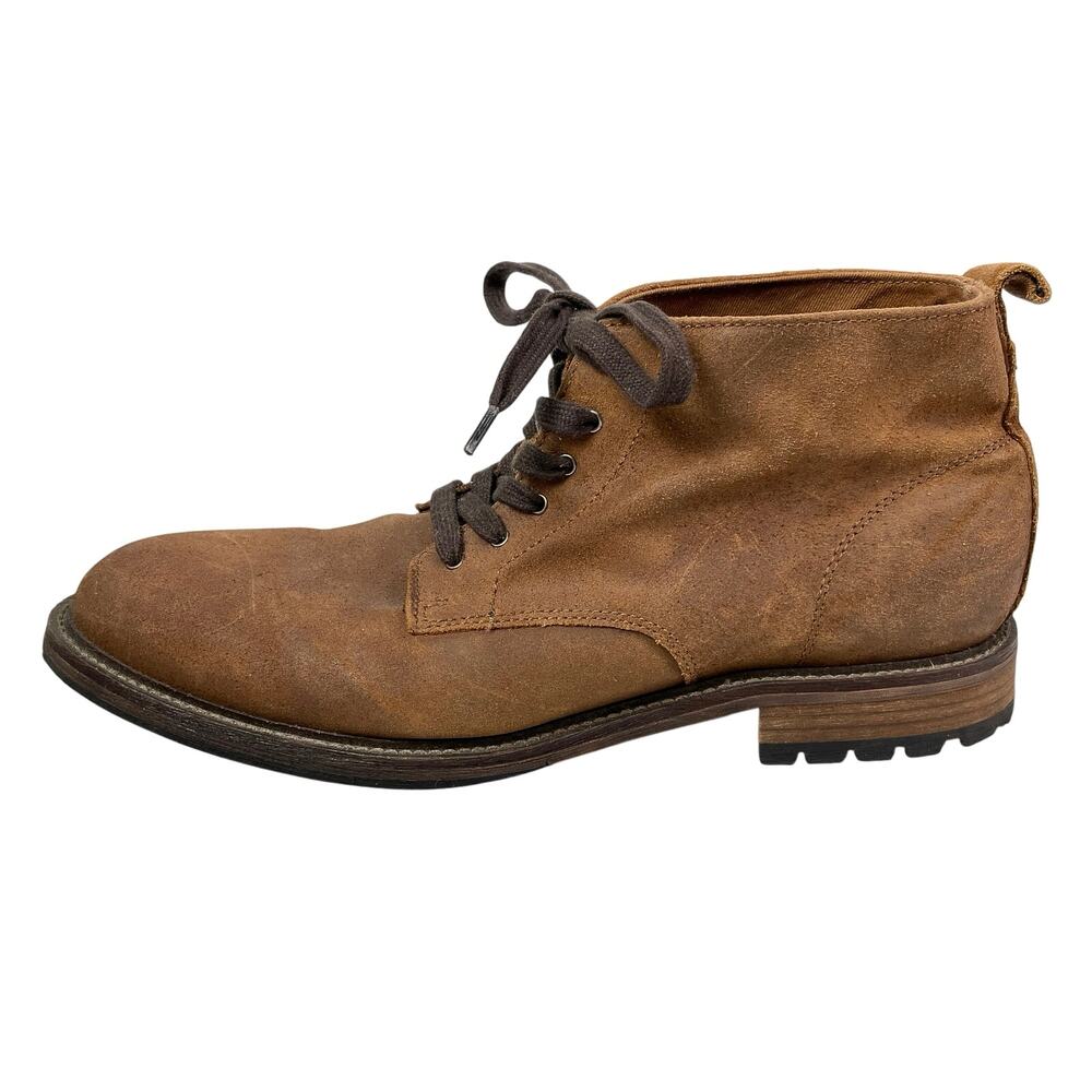 Banana Republic Men's Brown Suede Leather Lace Up Ankle Chukka Boots Size 11